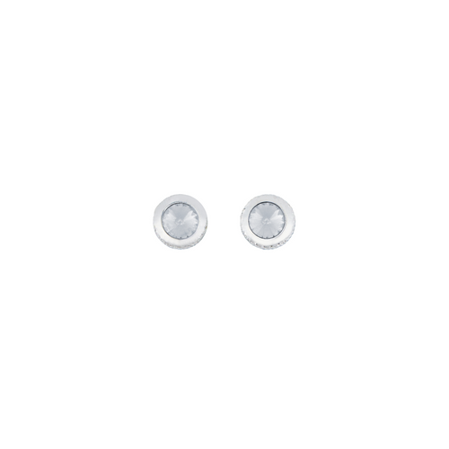 Chrome Short Dash Screw For Freightliner With Clear Crystal (2-Pack)