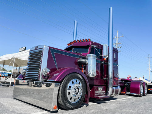 Lincoln Chrome Stack 6" X 64" Miter Style OD