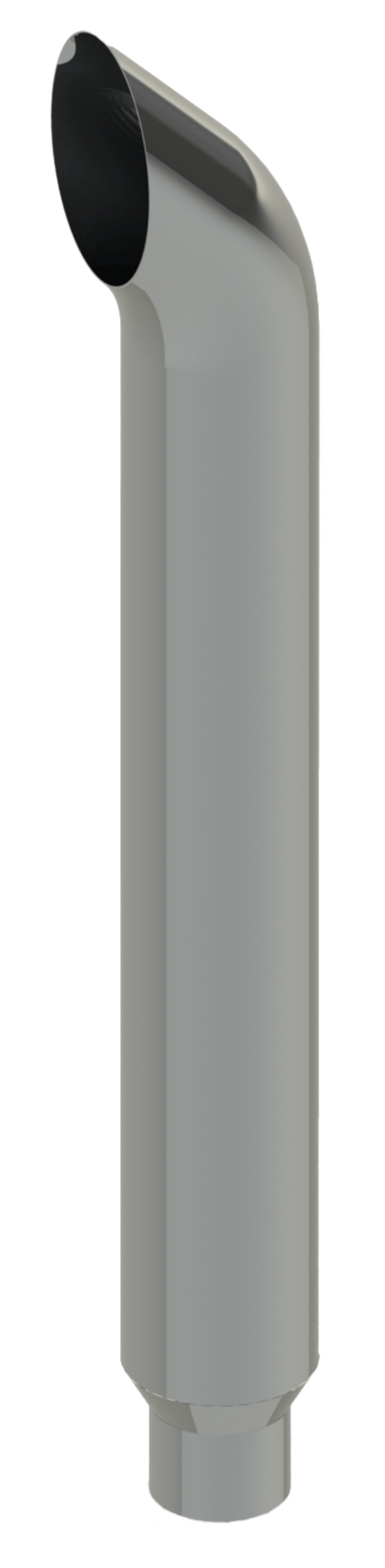 Lincoln Chrome 7" X 36” West Coast Curve Cut OD Extended Reduced To 5"