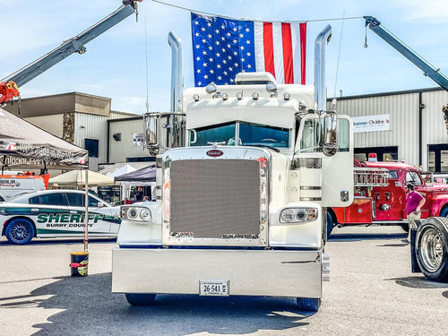 Lincoln Chrome West Coast Curve Cut 6” OD X 108” Stack Straight