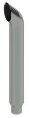 Lincoln Chrome West Coast Curve Cut 6” ID X 72” Reduced To 5