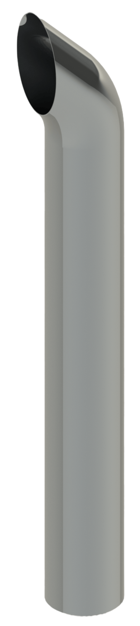 Lincoln Chrome West Coast Curve Cut 7” OD X 84” Straight (No End Finish)