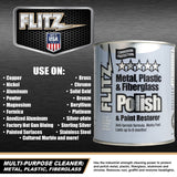 Flitz Paste Metal Polish also for Fiberglass, Plastic & Paint 2LB