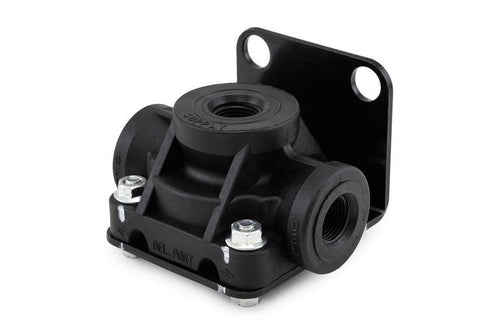 Quick Release Valve, 3/8" Supply, 3/8" Delivery (2), 1 PSI Crack Pressure