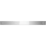 Grand General Stainless Steel 2”X 24” Top Mud Flap Plate 4 Holes