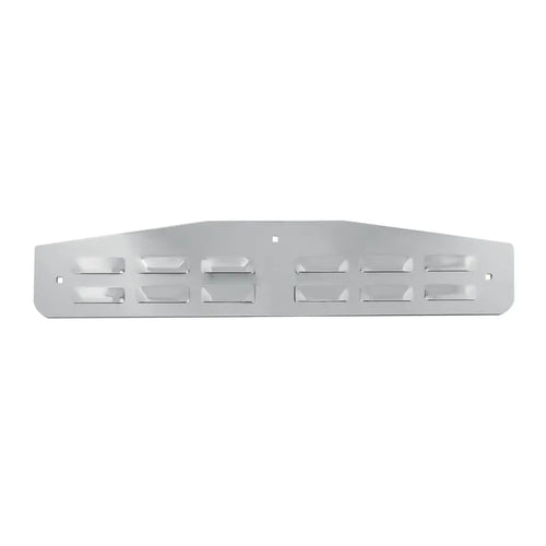 Grand General Chrome Bottom Mud Flap Plate Louver 24" W x 5" H