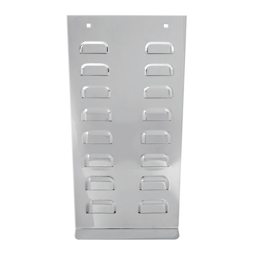 Anti-Sail Plate Louvered Style 11" Top x 20" H x 9-1/4" Bottom