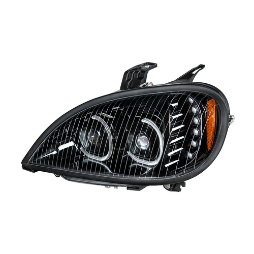 High Power LED Blackout Projection Headlight For 2001-2020 Freightliner Columbia - Passenger