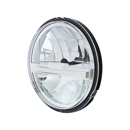 ULTRALIT - 8 High Power LED 5-3/4" Headlight - Silver