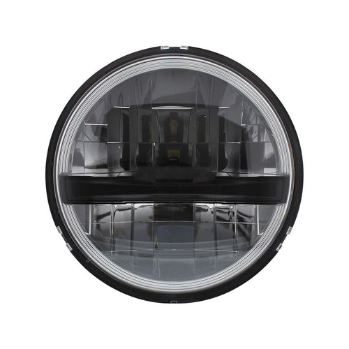 ULTRALIT - 8 High Power LED 5-3/4" Headlight - Black