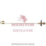 Meritor Tire Inflation System Short Flex Hose with Dual Check Ports- 11.5"