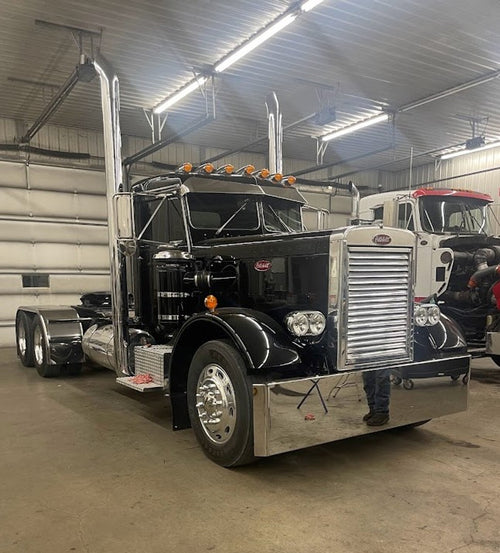 Lincoln Chrome West Coast Curve Cut 8” OD X 48” Reduced To 5”