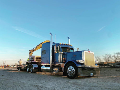 Lincoln Chrome West Coast Curve Cut 6” OD X 48” Reduce To 5”