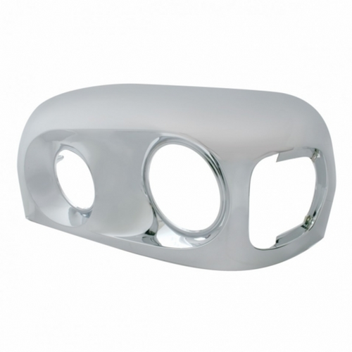 Chrome Headlight Bezel For 2005-2010 Freightliner Century - Passenger