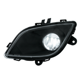 United Pacific Black Single LED Fog Light For 2018-2024 Freightliner Cascadia - Driver - Competition Series