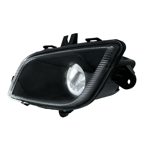 United Pacific Black Single LED Fog Light For 2018-2024 Freightliner Cascadia - Driver - Competition Series
