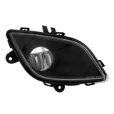 United Pacific Black Single LED Fog Light For 2018-2024 Freightliner Cascadia - Passenger - Competition Series