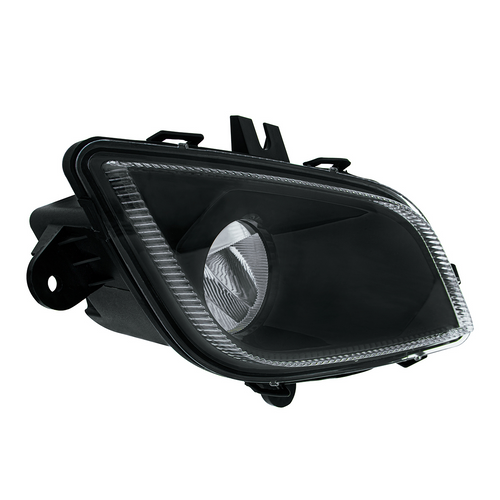 United Pacific Black Single LED Fog Light For 2018-2024 Freightliner Cascadia - Passenger - Competition Series