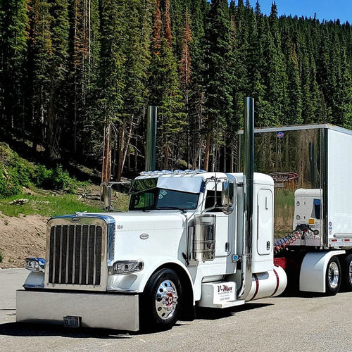 Lincoln Chrome Flat Top Cut Stack 6” X 120” designates OD stack (works with our spools/elbows)