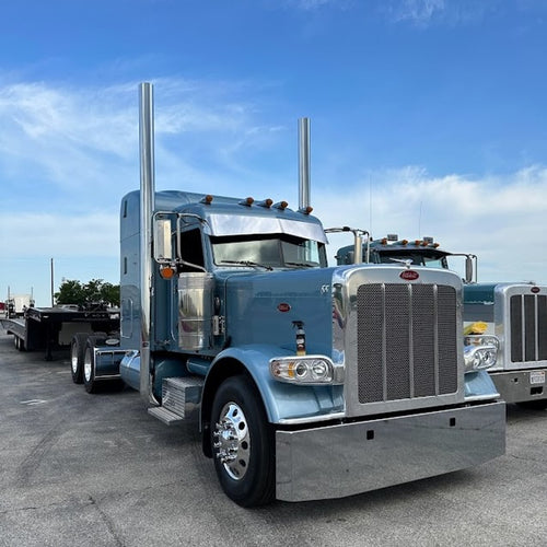 Lincoln Chrome Flat Top Cut Stack 8” OD X 114” Straight (No End Finish