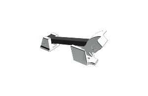 Icon HXT Cam-Lock Latch - X Large