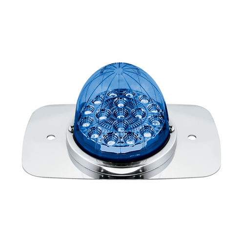 304 SS Turn Signal Light Kit W/ 17 LED Double Fury Watermelon For 2008-2017 FL Cascadia-Amber & Blue LED