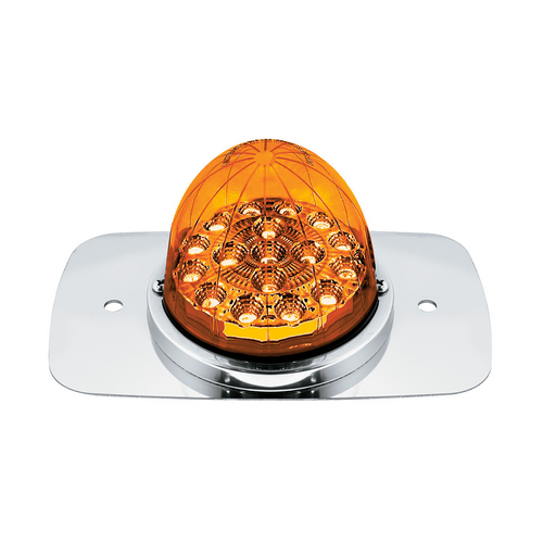 304 SS Turn Signal Light Kit W/ 17 LED Double Fury Watermelon For 2008-2017 FL Cascadia-Amber & Green LED