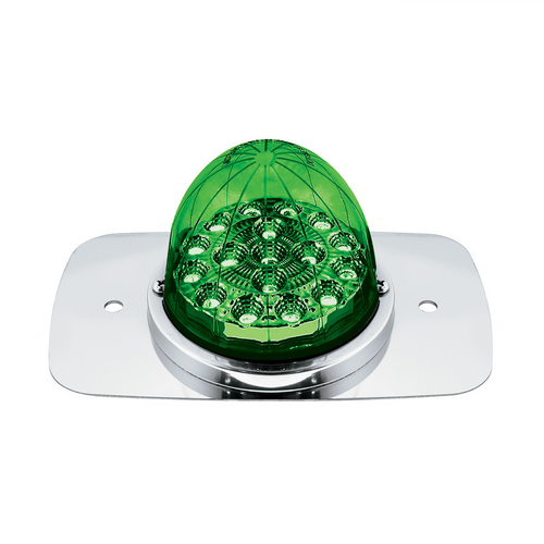 304 SS Turn Signal Light Kit W/ 17 LED Double Fury Watermelon For 2008-2017 FL Cascadia-Amber & Green LED