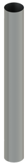 Flat Top Cut Stack 6” X 84” OD W/ Seamless Elbow ( No reduced )