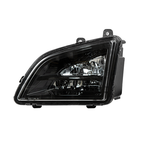 United Pacific Black LED Driving & Fog Light For 2018-2024 Volvo VNL - Driver -Competition Series