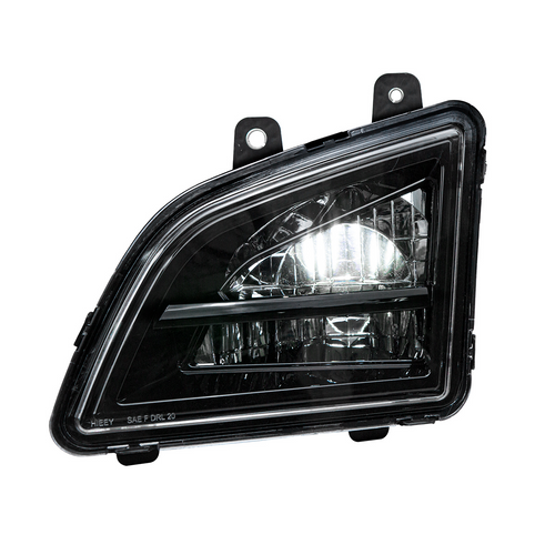 United Pacific Black LED Driving & Fog Light For 2018-2024 Volvo VNL - Driver -Competition Series