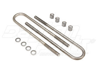 Suspension - Leaf Spring Axle U-Bolt Kit U Bolt Kit/Assembly Dim (A) 7/8, Dim (B) 3 1/16, Dim (C)	18 1/2