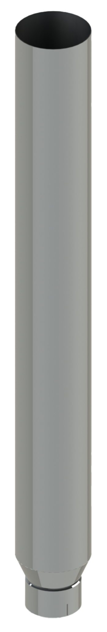 Lincoln Chrome Flat Top Cut Stack 7” X 84” Reduced to 5" ID