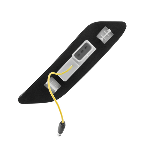 Double Fury 5 LED Door Turn Signal Light For 2012-2021 Peterbilt 579-Amber & Blue LED, Driver