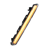 48 LED Competition Series Fender Turn Signal Light For 2022-2025 Kenworth T680-Amber LED/Clear Lens, Passenger