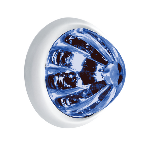 Double Fury UltraBurst 9 LED Dual Function 1-1/2" Watermelon Clearance/Marker Light-Amber & Blue LED