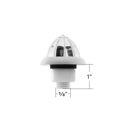 Double Fury UltraBurst 9 LED Dual Function 1-1/2" Watermelon Clearance/Marker Light-Amber & Blue LED