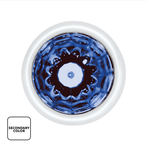 Double Fury UltraBurst 9 LED Dual Function 1-1/2" Watermelon Clearance/Marker Light-Red & Blue LED
