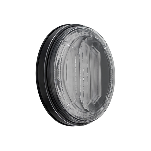 Saber 29 LED 4" Round Stop, Turn & Tail Light-Red LED/Clear Lens