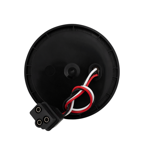 Saber 29 LED 4" Round Stop, Turn & Tail Light-Red LED/Clear Lens