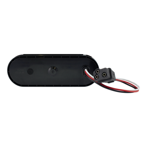 Saber 32 LED 6" Oval Stop Turn & Tail Light-Red LED/Red Lens