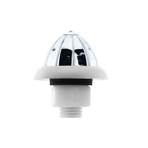 UltraBurst 9 LED Dual Function 1-1/2" Watermelon Auxiliary/Utility Light-White LED/Clear Lens