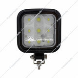 9 LED Square Wide Angle Driving/Work Flood Light