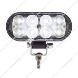 8 LED Oval Wide Angle Driving/Work Light  12-36V