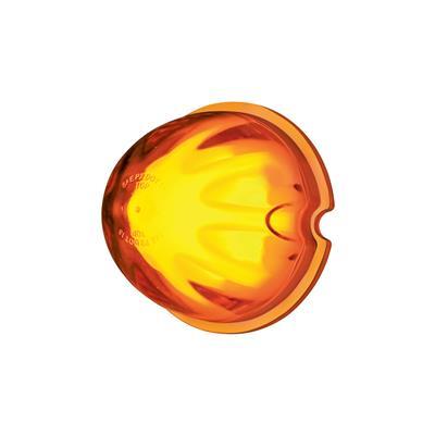 9 LED Dual Function GloLight Watermelon Cab/Auxiliary Light - Amber LED / Amber Lens