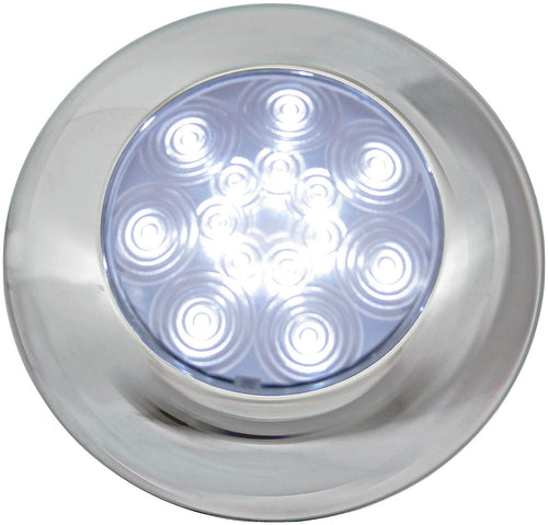 Dome / Interior Light Chrome 3" Led 14 White 12V