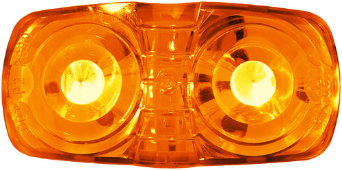 Peterson PC-Rated Clearance/Side Marker Led Light Amber 12V / 24V