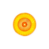 7 LED 2" Round Turbine Light (Clearance/Marker) - Amber LED/Amber Lens