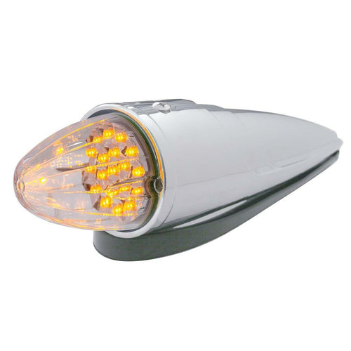 19 LED Reflector Grakon 1000 Cab Light Kit - Amber LED/Clear Lens