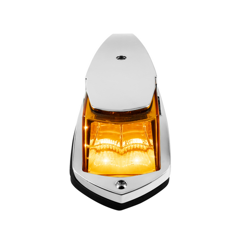8 LED Roof Cab Light For 2013-2021 Kenworth T680/T880 -Amber LED/Amber Lens